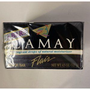 Vintage Camay Flair Soap Bath Bars 3 Bars 4.5 oz Each New Sealed NOS NIP
